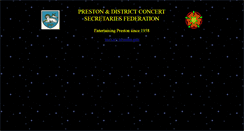 Desktop Screenshot of preston-concert-secretaries.com